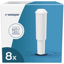 8x Wasserfilter Aqua White