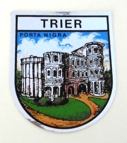Souvenir aufkleber trier porta - trier,