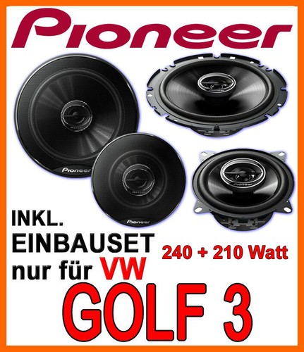 Pioneer lautsprecher für - lautsprecher, vw
