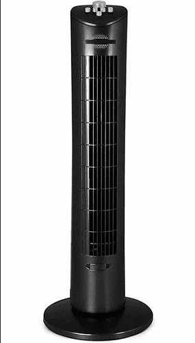 Turmventilator schwarz - turmventilator,