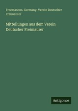 Freemasons. Germany. Verein