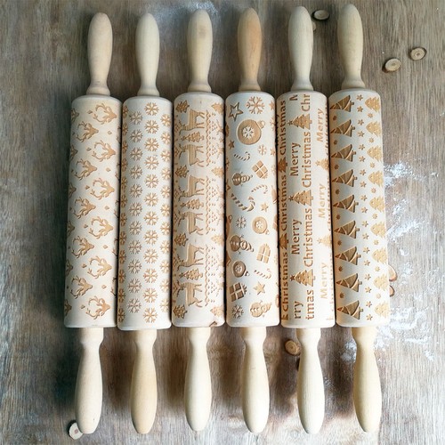 Teigrolle holz - teigrolle,