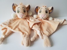 2x König der Löwen Simba Schnuffeltuch Kuscheltuch Schmusetuch Disney baby