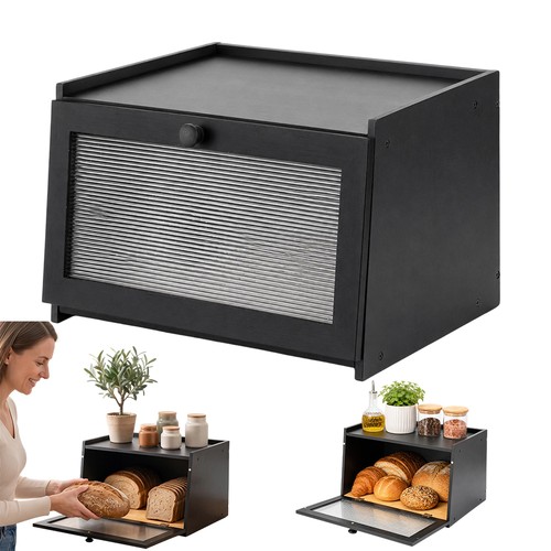 Bambus brotkasten mit - bambus,