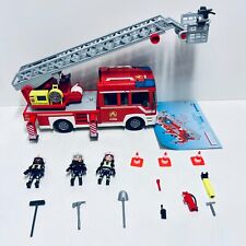 Playmobil - 4820 Playmobil Feuerwehr Feuerwehrauto - Vollständig - GUT  #1008