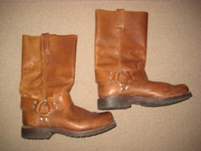 Damen leder biker - biker, boots