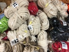 Lagerverkauf,B-Ware,Retouren, Baumwollseile, verschiedene Farben, Durchmesser