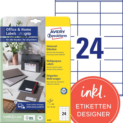 Avery zweckform 6122 - avery,