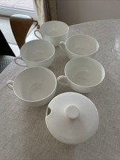 5 Stück Porzellan Dibbern  ca 9.5x6cm Sauberen Zustand