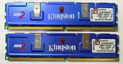 Kingston hyperx 2gb - hyperx, (2x1gb)