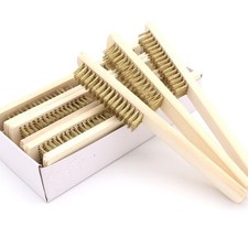 6 Reihen Drahtbürste Messing