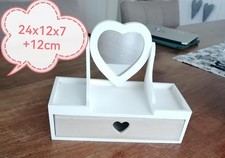 Schmuckkästchen mit Spiegel Schmuckkasten mit Schublade