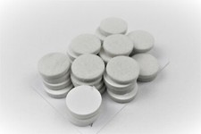 HKB® Filzgleiter selbstklebend | ø25mm, Höhe 5mm | weiß