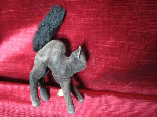 Steiff schwarzer kater s - kater, u.s