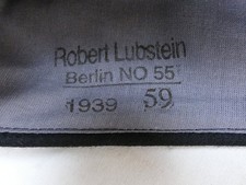 Wehrmacht Schwarzes Panzer Schiffchen Offizier Lubstein : 59