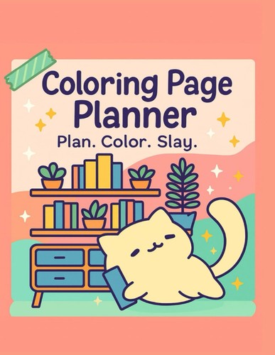 Titel coloring page planner - coloring,