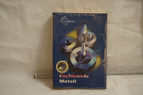 Fachkunde metall europa - fachkunde,