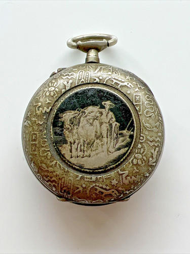 Antike mechanische taschenuhr - antike,