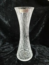 Vase, Craquellee' - Glas, Diabolo, Vintage