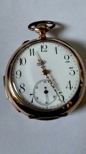 Wertvolle Alte  Taschenuhr mit 1/4 Repetition aus 585/14k Gold