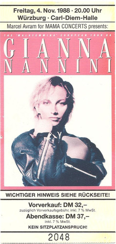 Gianna nannini concert - gianna,