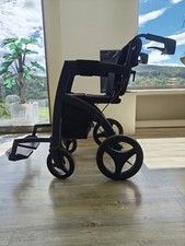 Rollz Motion Rollator Rollstuhl 2in1 Schwarz, Gepflegter  Zustand Ohne Mängel