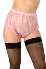 PVC Schlüpfer Gummihose rosa