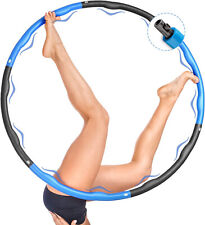Hula Hoop Reifen 8 Teile Fitness Erwachsene Gewicht Hulla Sport Hoola Hup ✅