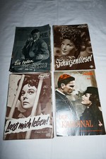 Sammlung Filmprogramme 50 Stück - Illustrierte Filmbühne