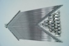 Kreidler Florett K54 LF 183mm Speichen Satz f 17 Zoll Rad Felge 116mm Bremse NEU