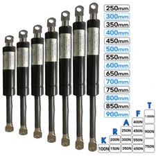 Gasdruckfeder Gasdruckdämpfer Dämpfer Auge Gasfeder Länge: 145-900MM  50N-1.250N