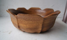 Holz Schale 60er Jahre