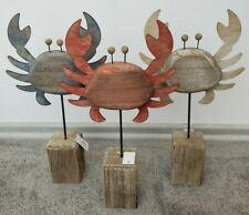 Krabbe Holzkrabbe Krebs echt