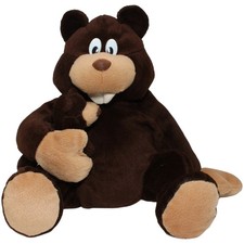 Tore Sitzender Biber mit Baby