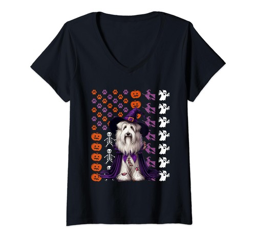 Bearded collie shirt - collie, damen