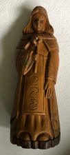Holzskulptur Heilige Figur mit
