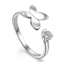 Schmetterlinge damen ring - schmetterlinge,
