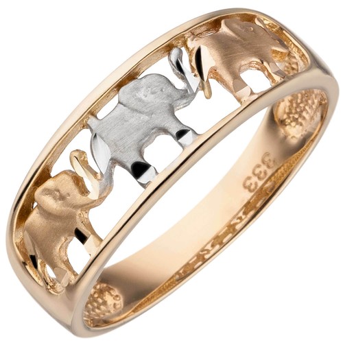 Ring aus 333 gold - gold, 3