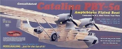 Krick guillow pby 5a - guillow's, pby-5a