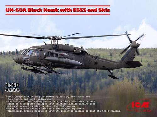 Icm 48368 uh 60a - uh-60a, black