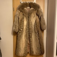 Echtpelzmantel - Kojote von