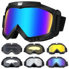 Motocross Brille Motorradbrille Bikerbrille Quad Bike Enduro Cross ATV Skibrille