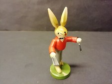 Osterhase Hase Osterschmuck Esco Erzgebirge DDR ca. 7,5 cm