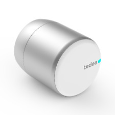tedee PRO - elektronisches Türschloss in silber - smartes Schloss - Bluetooth