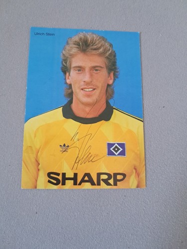 Hsv autogrammkarte signiert - hsv,