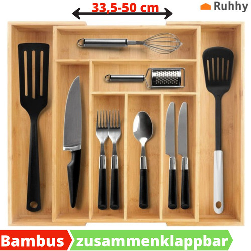 Besteckkasten bambus - besteckkasten,