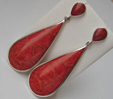 WoW Koralle Ohrstecker aus 925