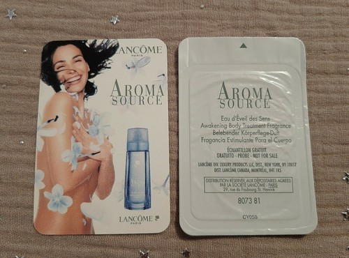 Carte parfumée parfum - carte,