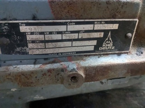 Deutz f5l912 diesel motor - deutz,