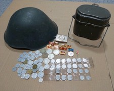 Ddr lot stahlhelm - lot:, nva